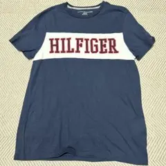 Tommy Hilfiger ロゴTシャツ XS ネイビー/ホワイト