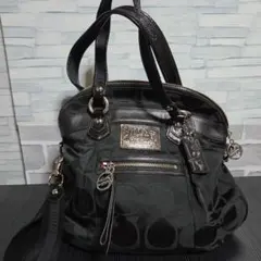 [極美品]COACH✨コーチ　ポピー　16288 ショルダーバッグ シグネチャー