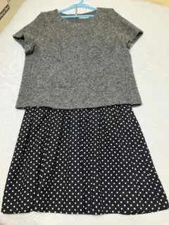 アリスバーリー　半袖セーター&ジャンパースカート