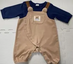 【70サイズ】futafuta クマちゃんロンパース