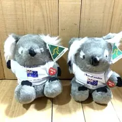 【Australia】〈コアラ2体セット〉 TASMAN※ TOUCH ME不可