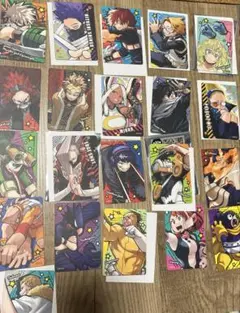 ヒロアカ マグネット ステッカー コレクション 21枚　葉隠透　轟焦凍　爆豪勝己