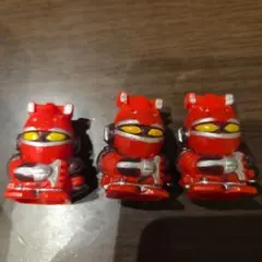 重甲ビーファイター　指人形　3個セット　まとめ売り 希少