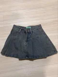 タックデニムミニスカパン WEGO