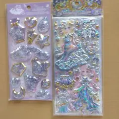 ホログラムキャラクターシールセット　(1）