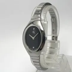 稼働品 Calvin Klein 腕時計 カルバンクライン オーバル QZ 人気のサムネイル