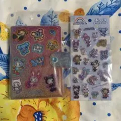 ベリエちゃん キラキラシールバインダー シール帳 ぷっくりオーロラシール