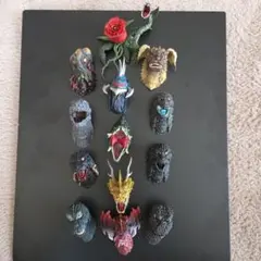 I*é様 ゴジラ一番くじヘッドマグネット14種セット