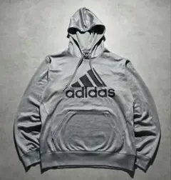 adidas アディダス パーカー ビッグロゴ y2k