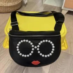 a-jolie（アジョリー） のパールサングラス ボディバッグ