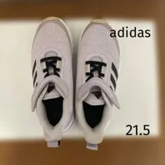 adidas 紫 スニーカー 21.5センチ