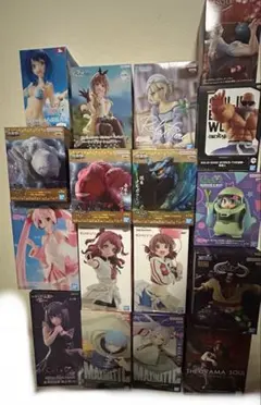 最新 含む プライズフィギュア 17点セット まとめ売り モンハン ワンピース