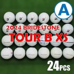 S164】 ブリヂストンTOURBXS 白 24年 ロストボール 24球 - メルカリ