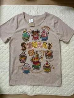 Rough 半袖Tシャツ アイスクリーム柄