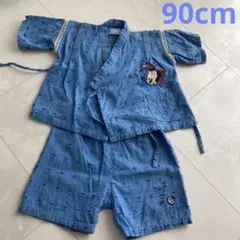 べびぃみっきー　甚平　ベビー　子供用　ディズニー　赤ちゃん　お祭り　浴衣