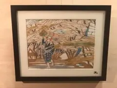 本田宗一郎 直筆彩色画 色紙 本田宗一郎 直筆彩色画 色紙 - メルカリ