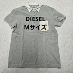 ディーゼルDIESEL　ダメージ加工ポロシャツ　Mサイズのサムネイル