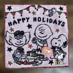スヌーピー　タオルハンカチ