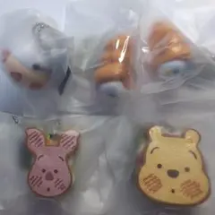 Nuiパン ディズニーキャラクター ミニチュアキーチェーン 全５種