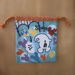 新品　未使用　東京ディズニーリゾート ハロウィン 巾着　おばけちゃん