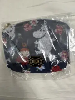 超レア　新品未開封　フェイラー　ムーミンコラボ　ポーチ　ネイビー　ミイ