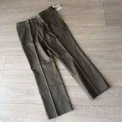 新品タグ付き　エディーバウアー　メンズ　オリーブ スラックス 綿パン　チノパン