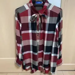 新品タグ付き♪ブルーレーベルクレストブリッジ デニム風ショートブルゾン 完売品 新品タグ付き♪ブルーレーベルクレストブリッジ デニム風