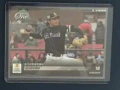 エポックワン 徐若熙 入団会見 ルーキーカード ソフトバンク 台湾代表