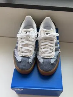 アディダスオリジナルス SAMBA デニム スニーカー 23.5