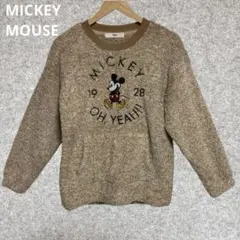 MICKEY MOUSE ふわふわフリース トップス Mサイズ