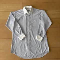 ORIHICA ストライプ 長袖ワイシャツ LL