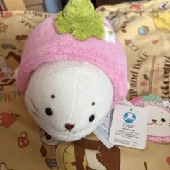 しろたん ぬいぐるみ マスコット ろたんいちごに君のサムネイル