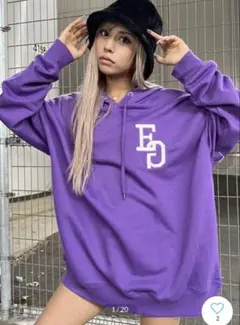 egoist紫パーカー