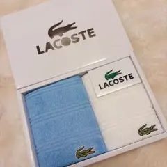 LACOSTE タオルハンカチ 2枚セットのサムネイル