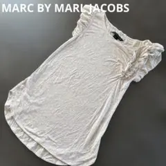 【美品】マークバイマークジェイコブス アシンメトリーフリルカットソー Mのサムネイル
