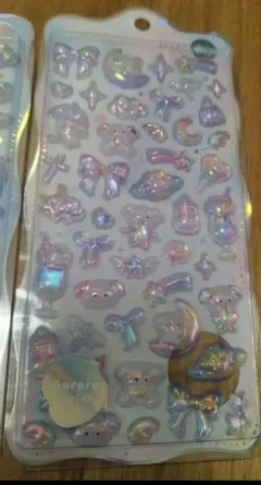 【正規品】ボンボンドロップシール　わんわんボンボン　オーロラ　churukira