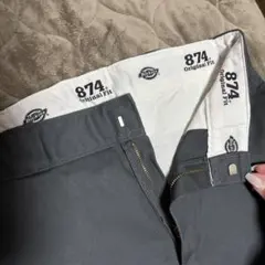 Dickies 874 30インチ ワークパンツ グレー ディッキーズ 美品