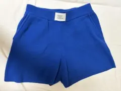 COMMON GULL PRODUCTS ニットショートパンツ 青