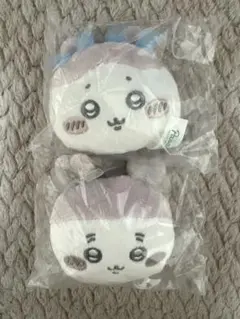 ちいかわ　マスコットミラー　リボン　ハチワレ&古本屋