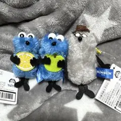 パペットスンスンぬいぐるみマスコット　フルーツver. ３つセット