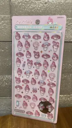My Melody ボンボンドロップミニ シール