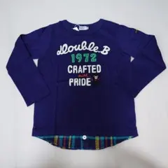 新品☆ダブルＢ 長袖カットソー 100cm