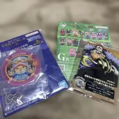 【ワンピース-一番くじ】チョッパー（J賞）/クロコダイル（G賞）アクリルスタンド