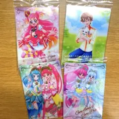 プリキュアウエハースカード4枚セット