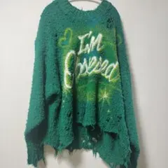 doublet 25ss ニット グリーン(M)のサムネイル