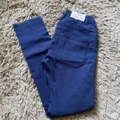 ネイビー ストレッチパンツ 150のサムネイル