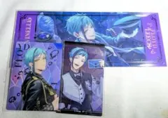 ツイステ フロイド 箔押しビッグクリアカード ブレジュオーロラカード