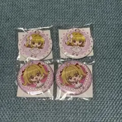 アイカツスターズ　サンリオ　缶バッジ　虹野ゆめ　ぼんぼんりぼん アイカツスターズ！×サンリオキャラクターズ』POP UP SHOP in 池袋