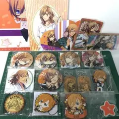18点　うたプリ　神宮寺レン　缶バッジ　ラバー　ストラップ　カード　マグネット