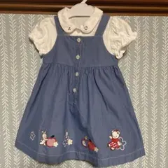 familiar ブラウスとワンピースのセット 90cm